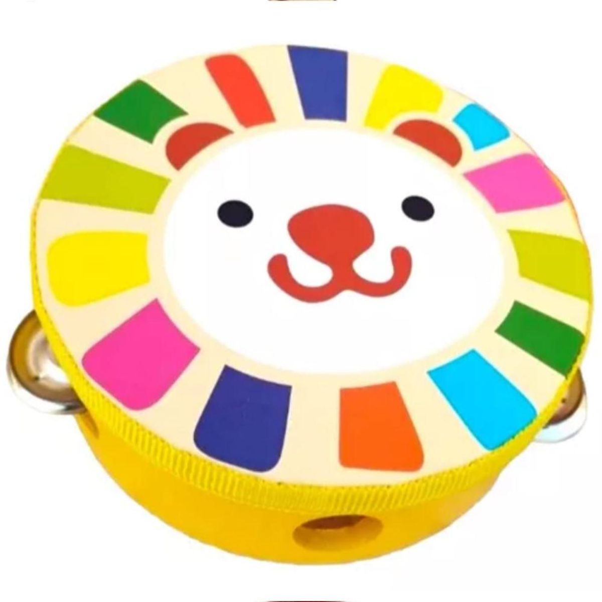 ARTIDIX - Pandero musical infantil de osito amarillo PB-C8