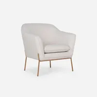 Poltrona Kendall Tela Blanco