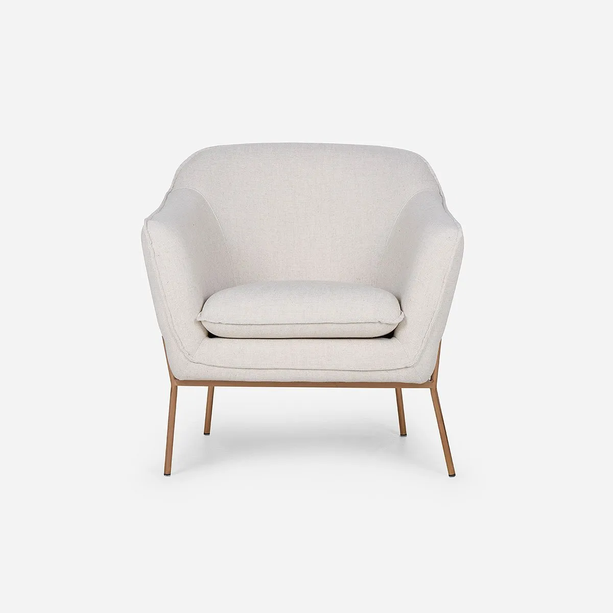 ROSEN - Poltrona Rosen Kendall Tela Blanco