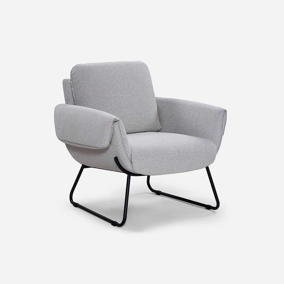 ROSEN - Poltrona Rosen Ross Tela Gris