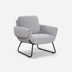 ROSEN - Poltrona Ross Tela Gris