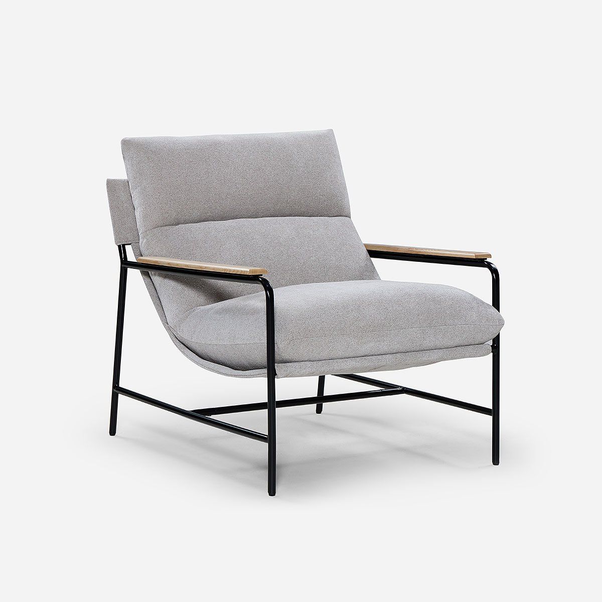 ROSEN - Poltrona Rosen Ellon Tela Gris