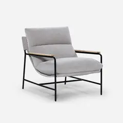 ROSEN - Poltrona Ellon Tela Gris
