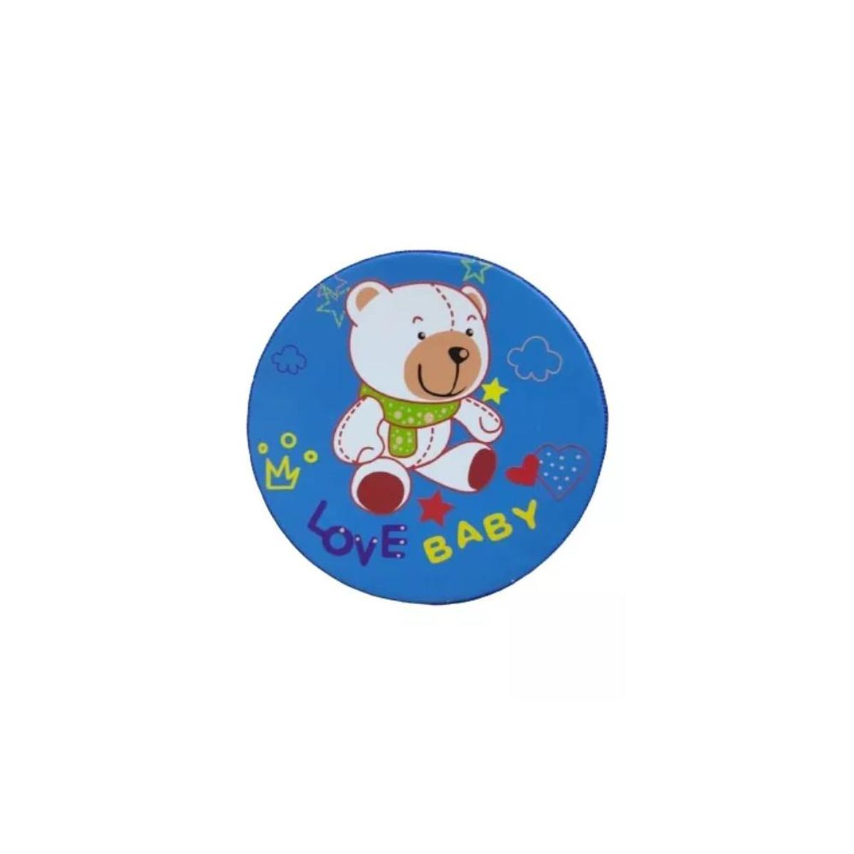 ARTIDIX - Pandero musical infantil diseño osito blanco PB-C8