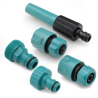 Boquilla Para Manguera + Conectores Rápido