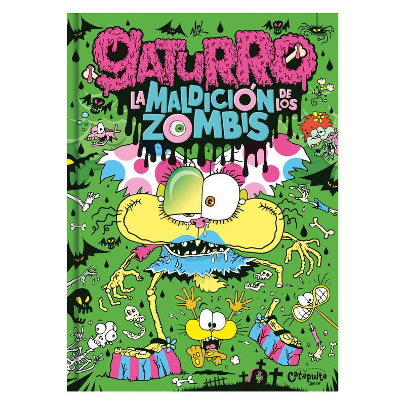 CATAPULTA EDITORES - LIBRO Gaturro: La Maldición De Los Zombis