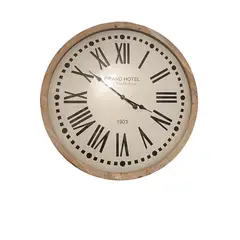 GENERICO - RELOJ DE PARED GRAND HOTEL BLANCO GRANDE 83 CM