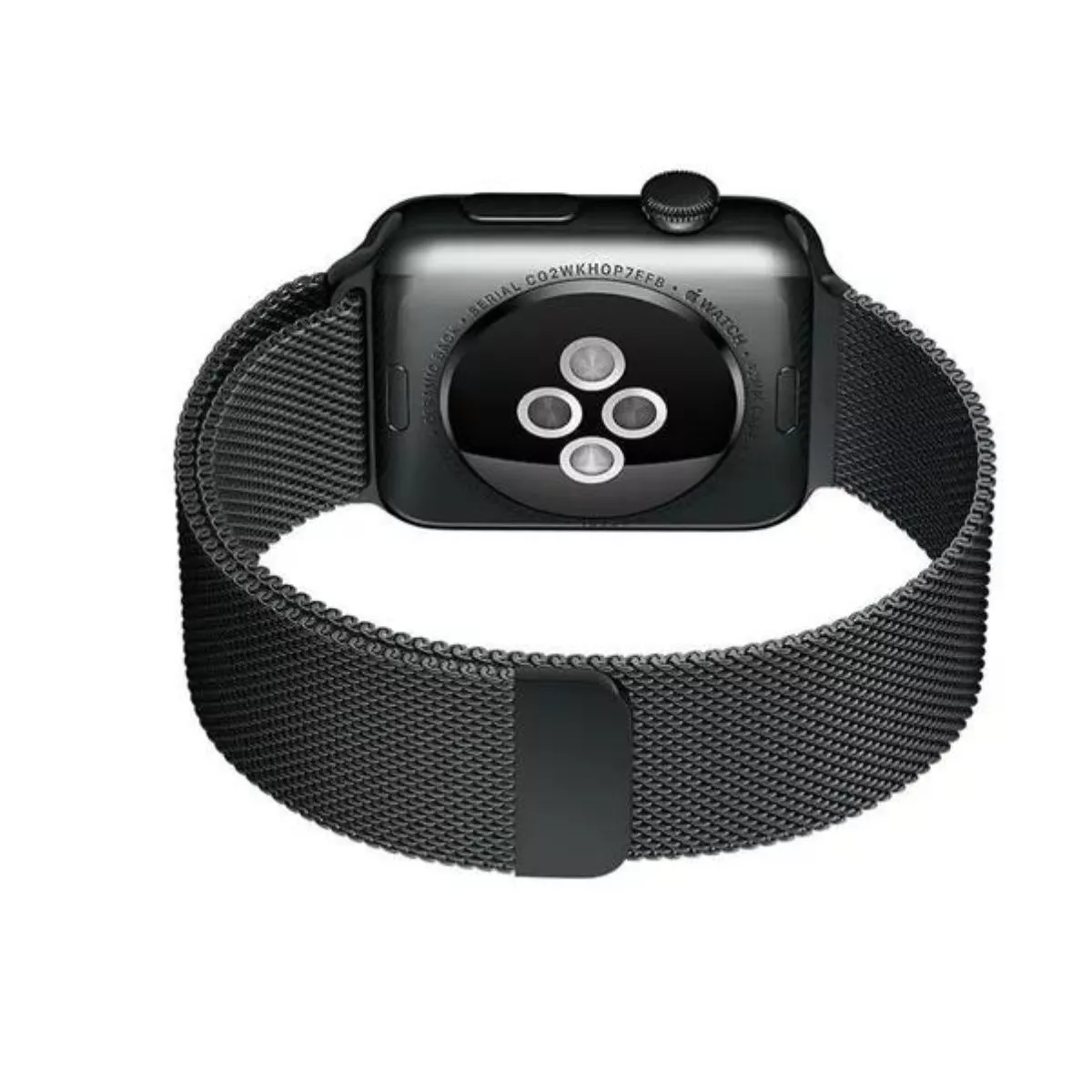 GENERICO - Correa para Apple Watch Metalica Negro 42  44  45 mm