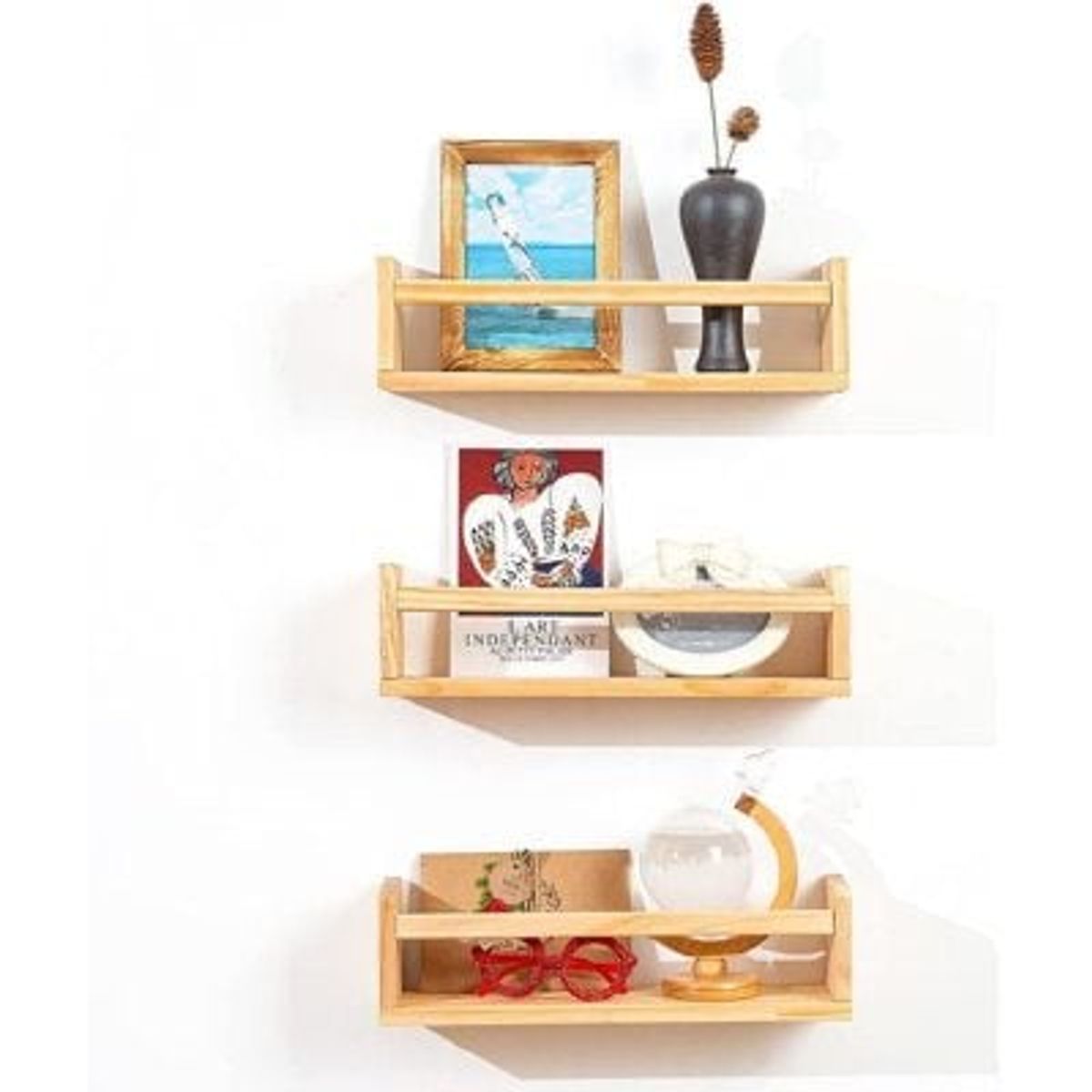 GENERICO - Set De Repisas Flotantes 40cm