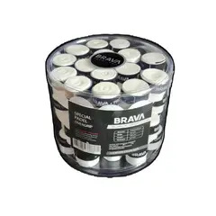 BRAVA PADEL - Bucket Over Grip Blanco BRAVA ONE