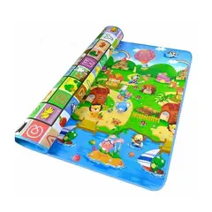 GENERICO - Piso bebe térmico alfombra educativa 180 x 120cm