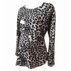 DMOM - Polera Maternal y Lactancia Print manga larga