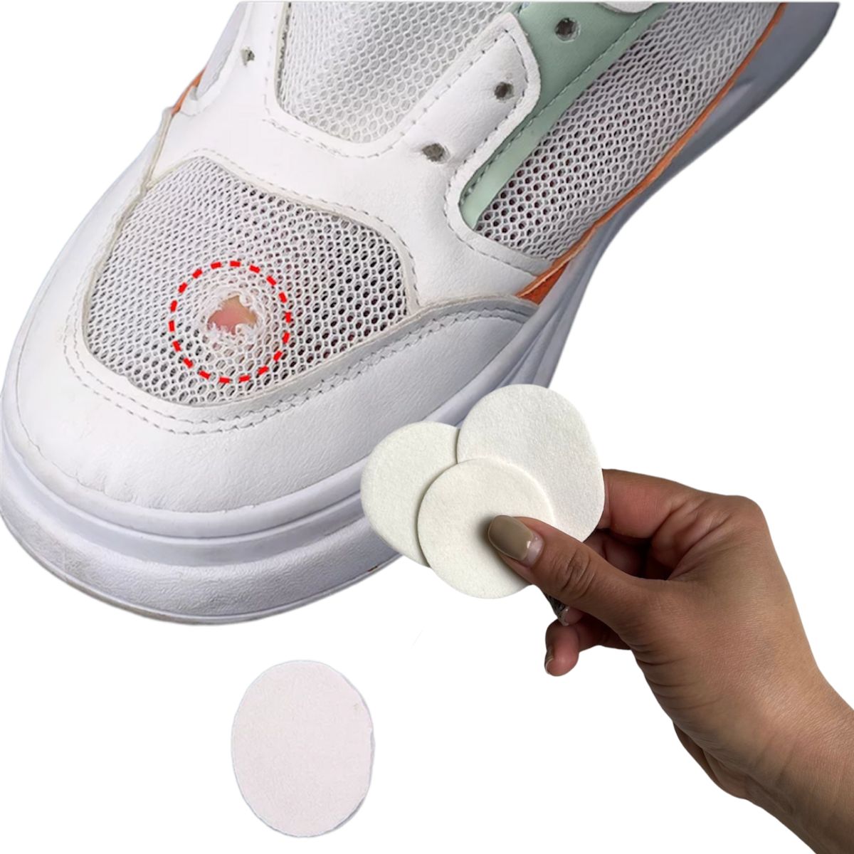 GENERICO - Parches Adhesivos Para Reparar Zapatillas Calzados Zapatos