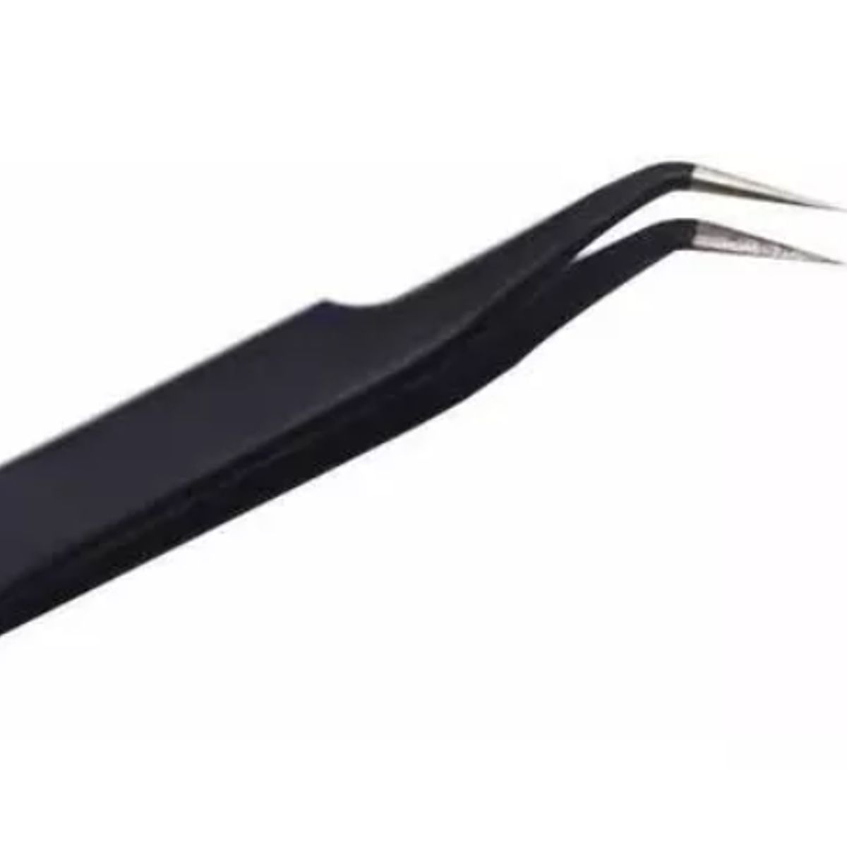 GENERICO - Pack 10 Pinza Curva Profesional Para Pestañas