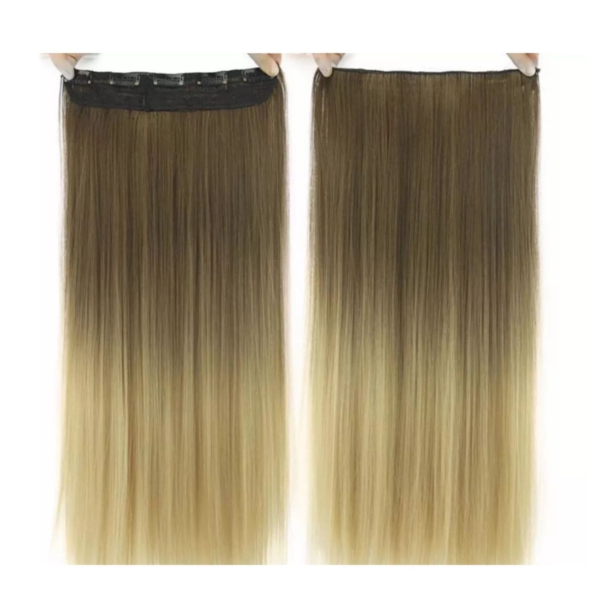 GENERICO - Extensiones Kanekalon Colores Lisa Tonos Muy Naturales   8T613