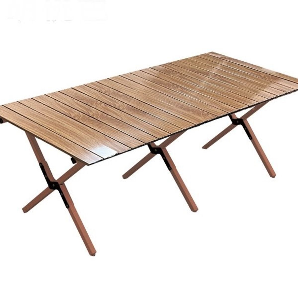 GENERICO - Mesa Plegable Portatil Viaje Campamento Multiuso De Madera