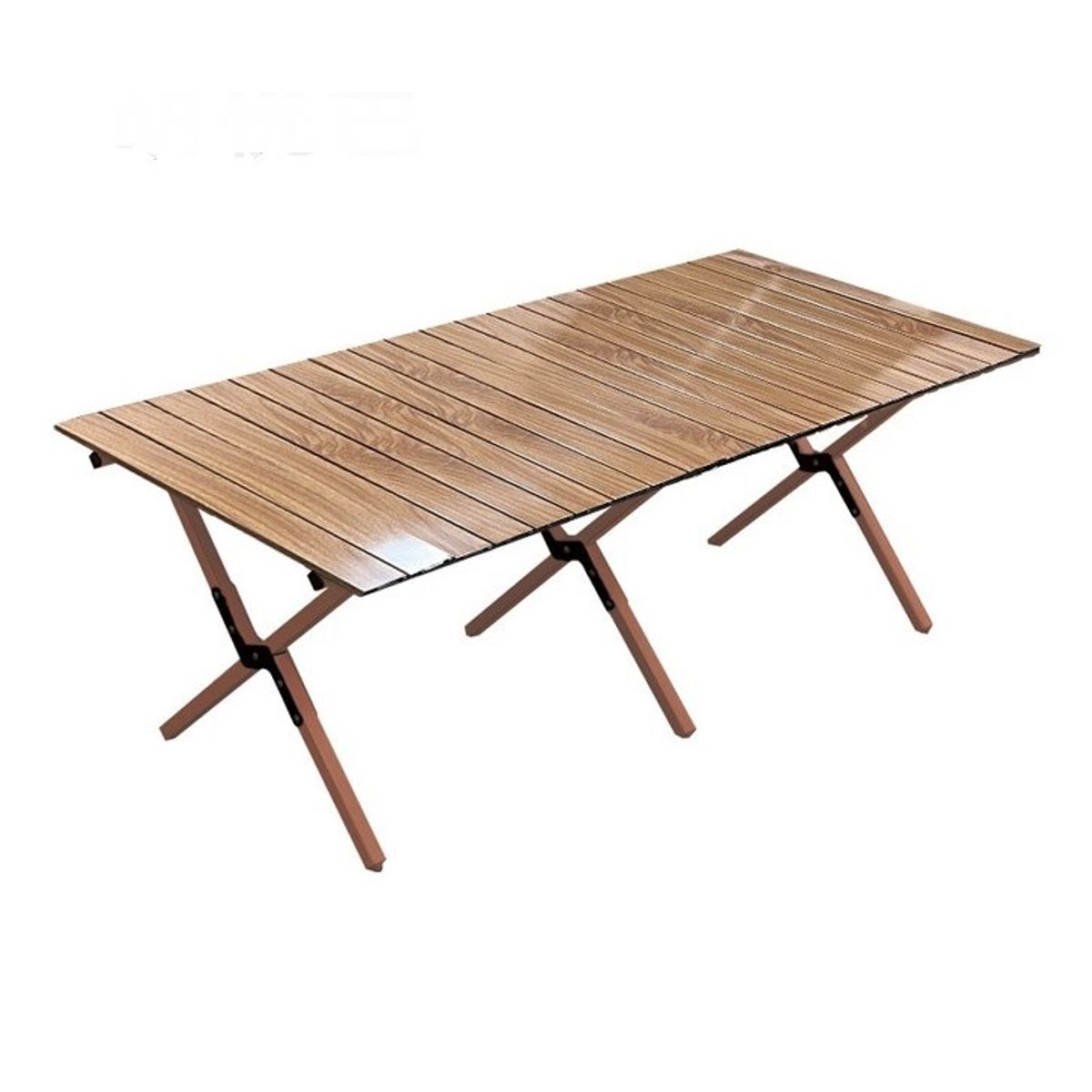 GENERICO - Mesa Plegable Portatil Viaje Campamento Multiuso De Madera