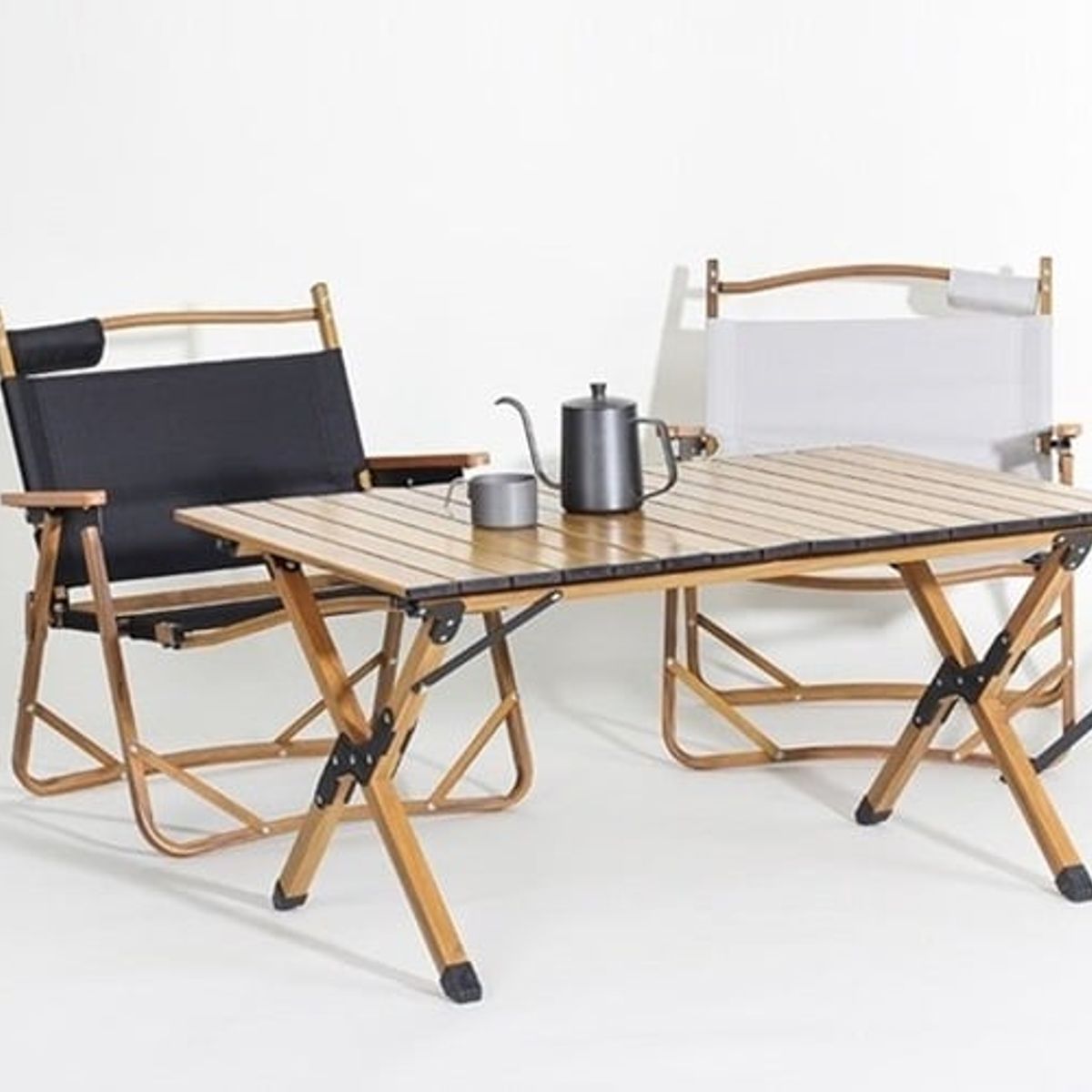 GENERICO - Mesa Plegable Portatil Viaje Campamento Multiuso De Madera