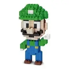 TEEMY - Mini Bloques Didactico Luigi Figura 3d Armable