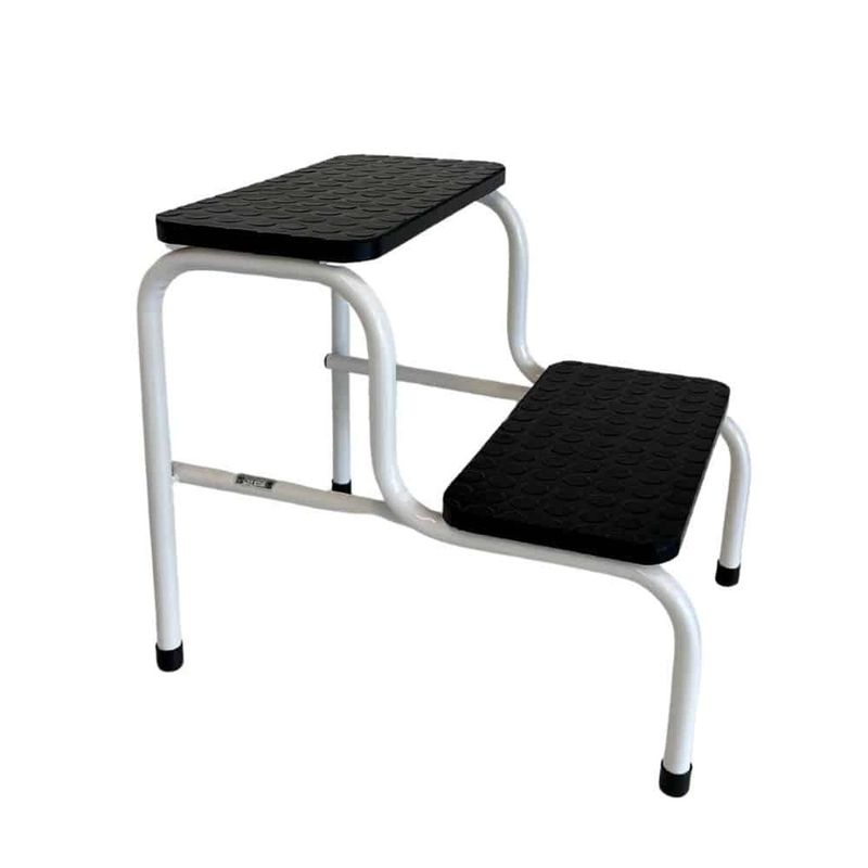 BOTICAMED - Escalera escabel de 2 peldaños Boticamed Blanco