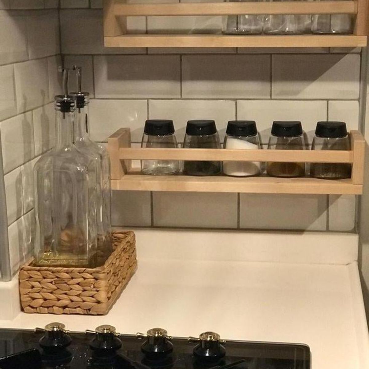 GENERICO - Par De Repisas Flotantes Barandas 70cm