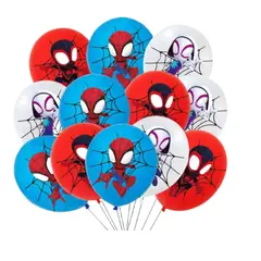 GENERICO - Set de Globos látex temática Spidey
