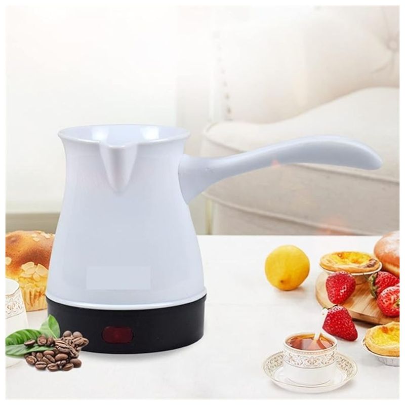GENERICO - Cafetera Turca 600w Tetera Eléctrica 300ml Oficina Blanco