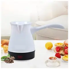 GENERICO - Cafetera Turca 600w Tetera Eléctrica 300ml Oficina Blanco