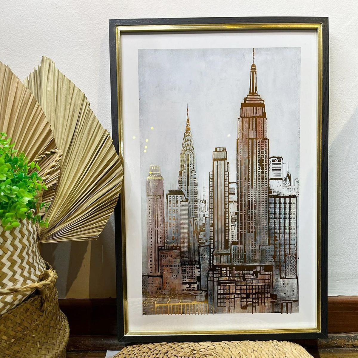 GENERICO - Cuadro Rascacielo Torre a la Derecha