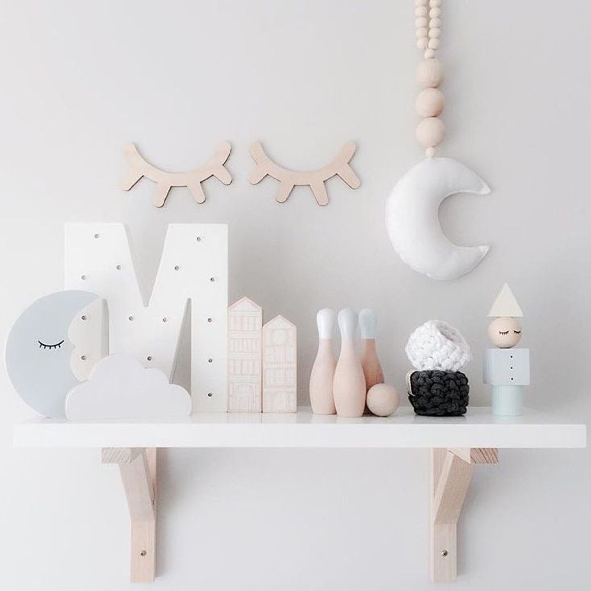 GENERICO - Repisa Flotante Nordica 60cm