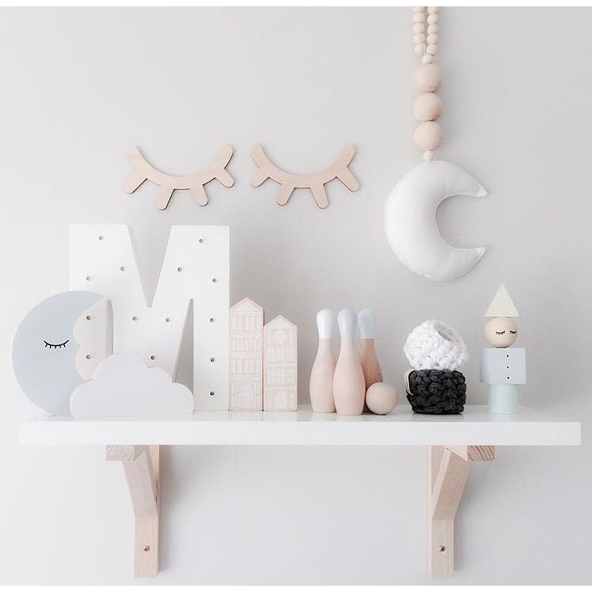 GENERICO - Repisa Flotante Nordica 60cm