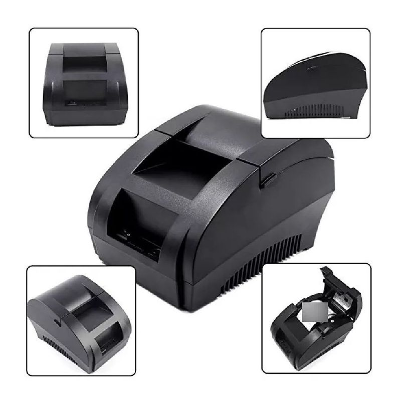 GENERICO - Impresora Térmica Boletas Usb Rollo 58mm Tickets Recibo
