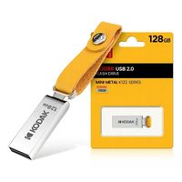 Pendrive Kodak Mini 128gb Metálico Usb 2.0 K122 Series Color
