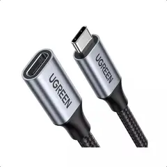 UGREEN - Cable Extension Usb C Hembra - C Macho 5a 10gbps 1m