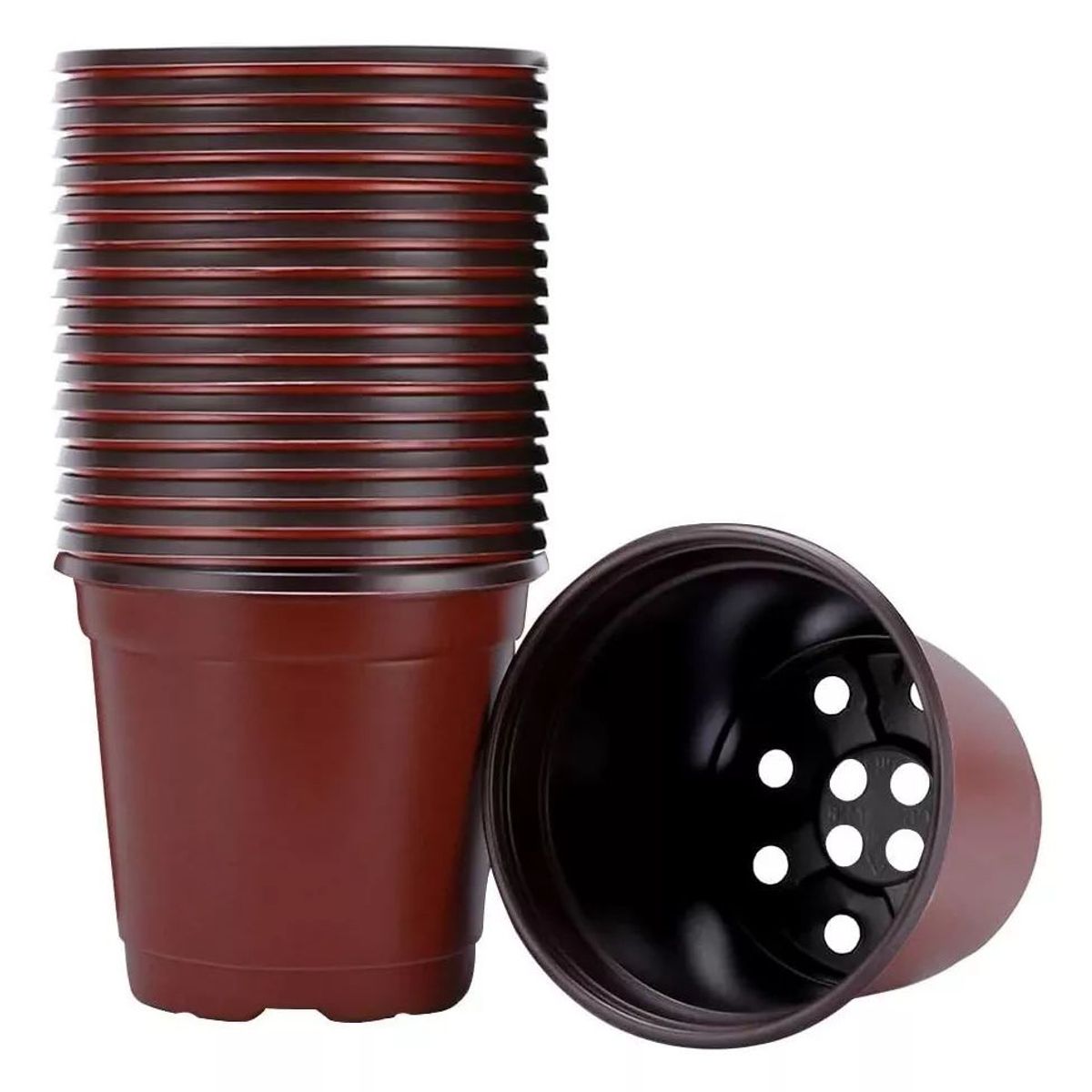 KUANGYE - Pack 100 Maceteros Flexibles 15x13, Cactus, Suculentas