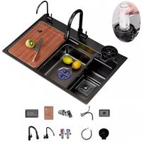 Lavaplatos De Acero Inoxidable Empotrado 80x45x21cm