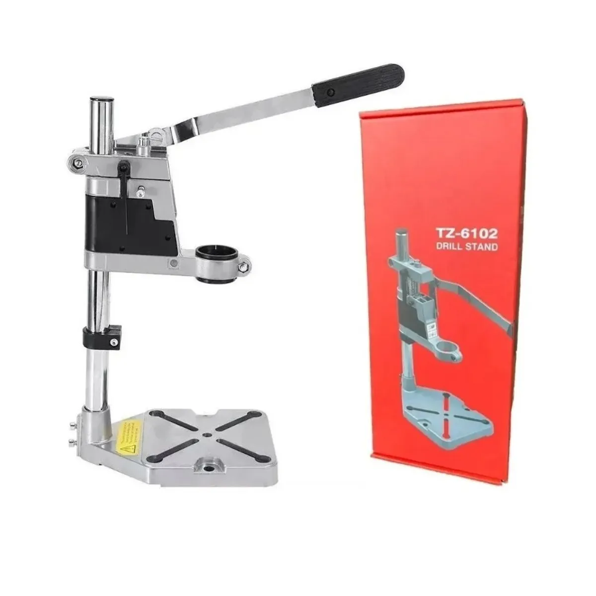 GENERICO - Prensa Soporte Taladro Doble Pedestal Porta Taladro Banco Acero