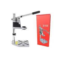 GENERICO - Prensa Soporte Taladro Doble Pedestal Porta Taladro Banco Acero
