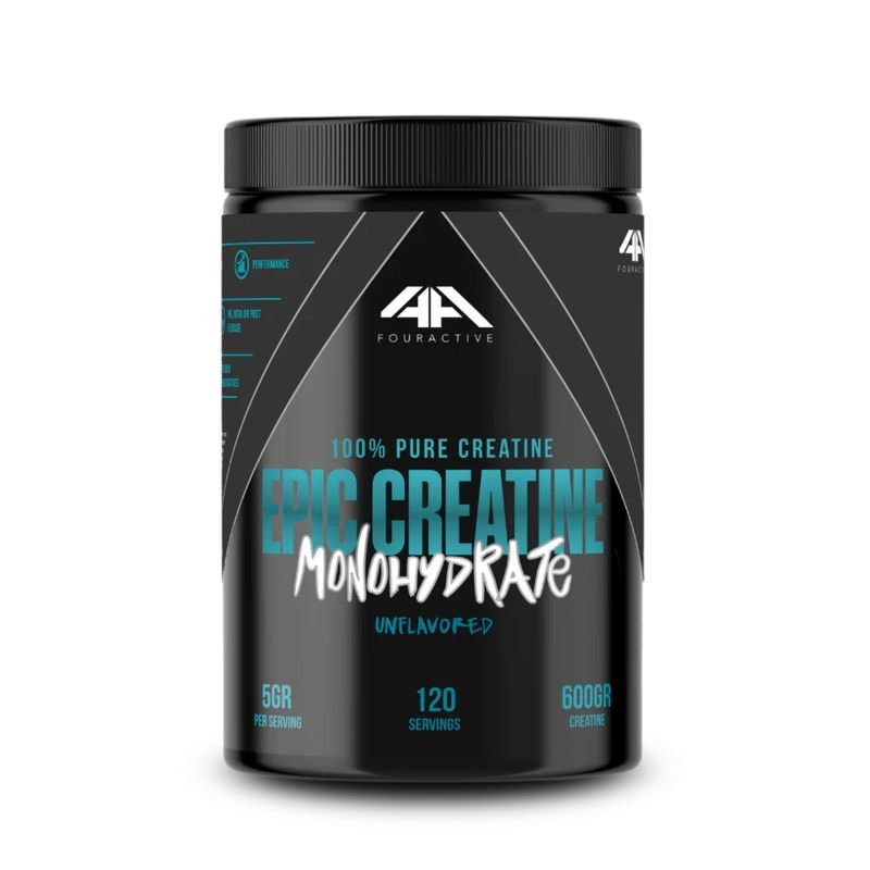 GENERICO - Creatina Monohidratada Epic 600 gramos - 4Active