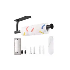 GENERICO - Porta Confort Papel Higiénico Acero Inoxidable Black