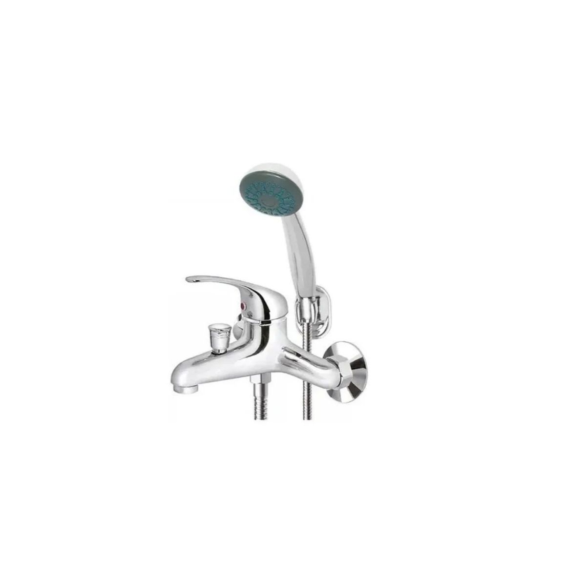 GENERICO - Monomando Ducha Llave Colomba Kit Completo Gris