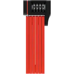 ABUS - Candado Bicicleta Plegable Bordo 5700 Rojo Clave
