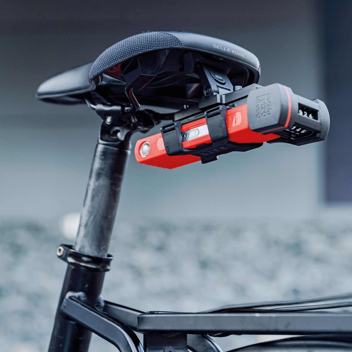 ABUS - Candado Bicicleta Plegable Bordo 5700 Rojo Clave