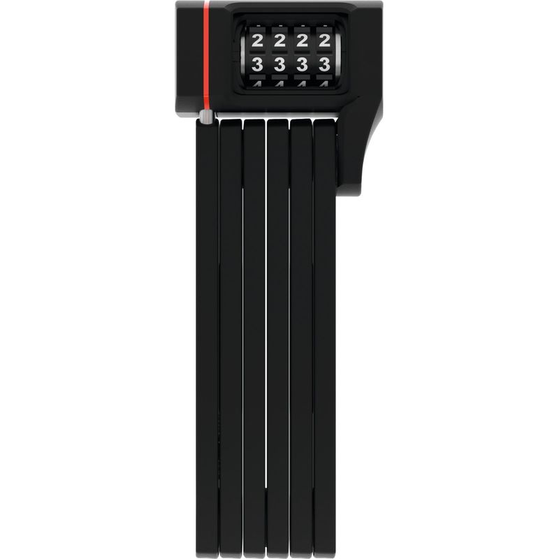ABUS - Candado Bicicleta Plegable Bordo 5700 Negro Clave
