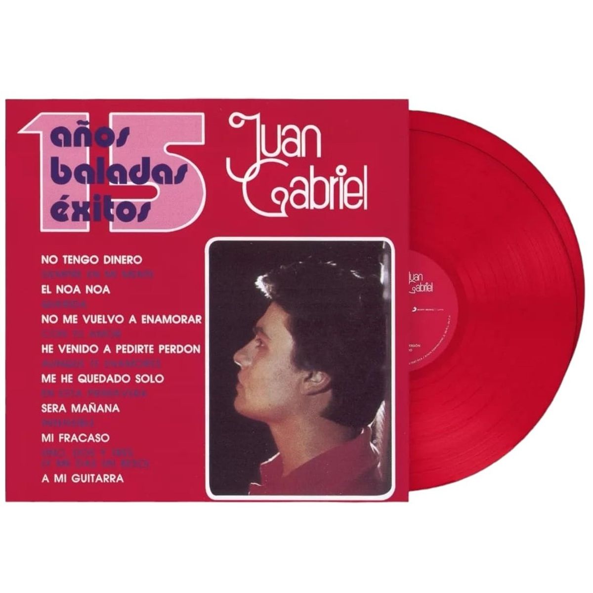 SONY - Vinilo Juan Gabriel - 15 Años Baladas Éxitos - Vinilo Doble