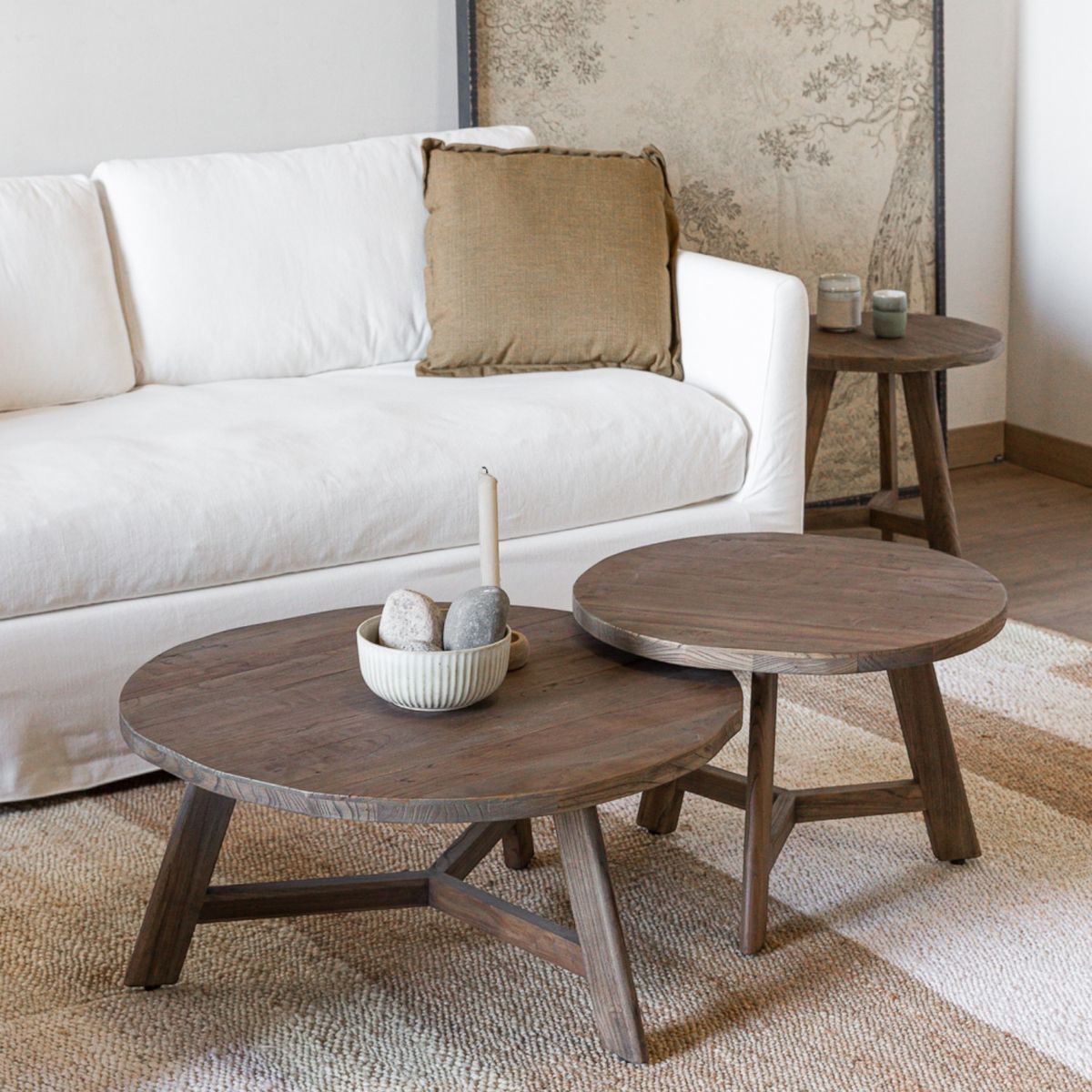 AMOBLE - Mesa de Centro Asola 80 Amoblé