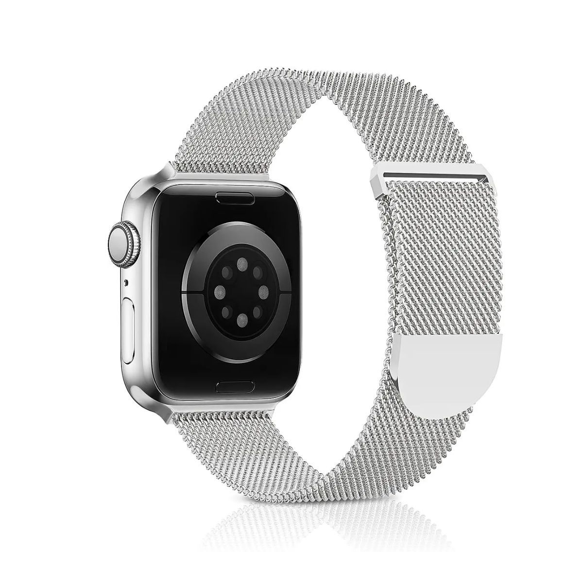 GENERICO - Correa para Apple Watch Metalica Silver 42 44  45 mm