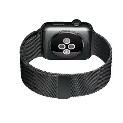 Imagen 2 del producto Correa para Apple Watch Metalica Negro 42 44 45 mm