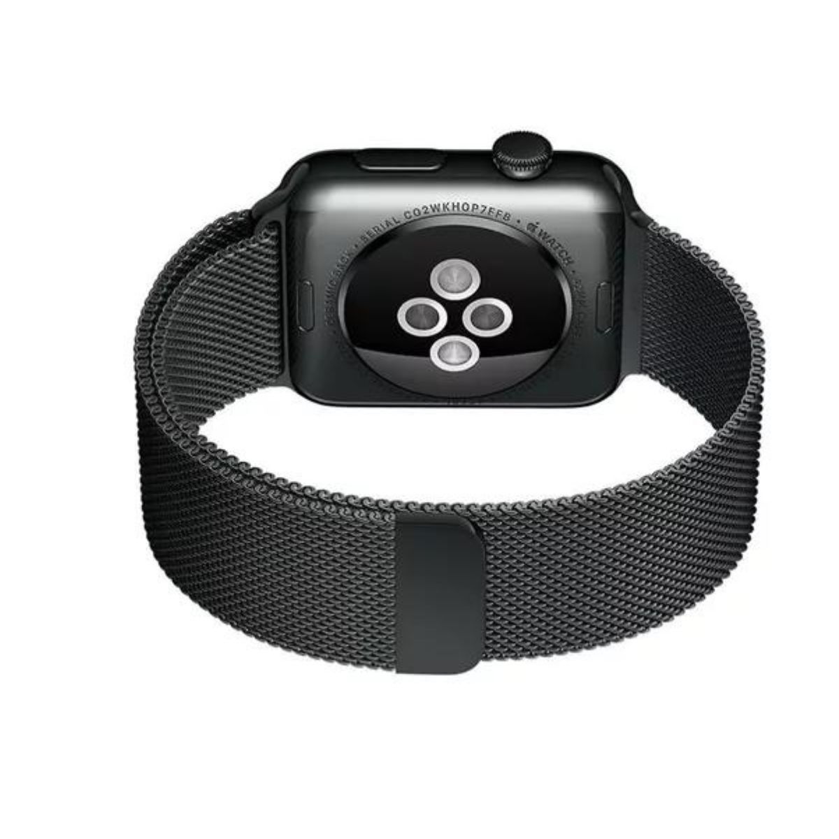 GENERICO - Correa para Apple Watch Metalica Negro 38  40 mm