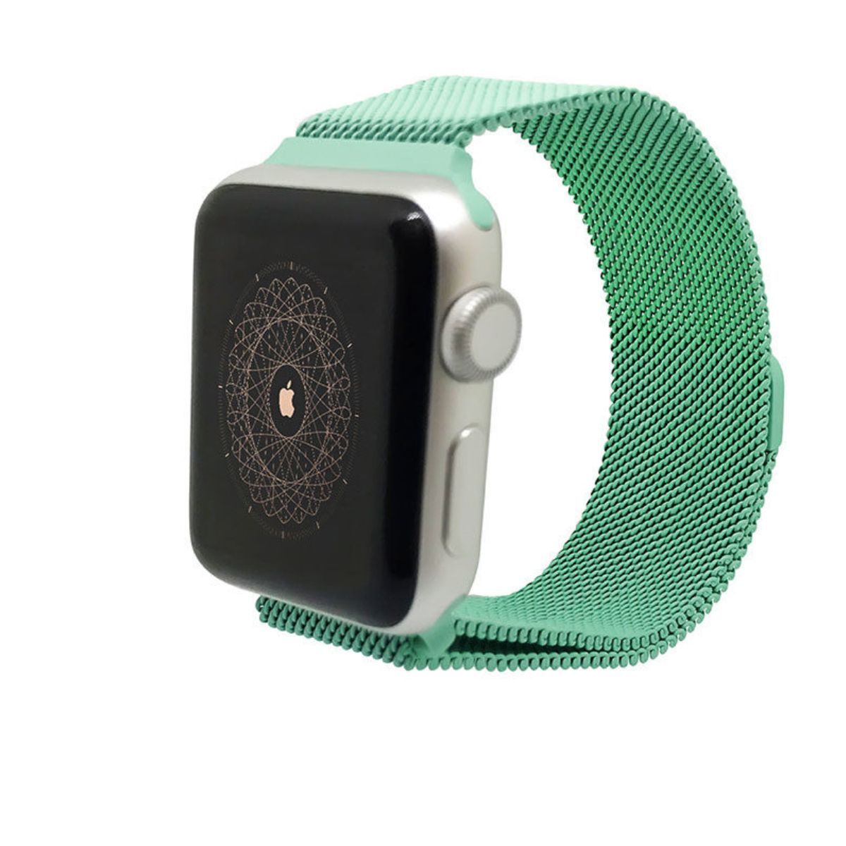 GENERICO - Correa para Apple Watch Metalica Turquesa 38  40 mm